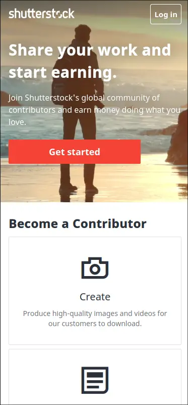 daftar shutterstock contributor
